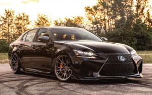 Lexus GS F on Vossen Wheels (M-X3) 2019 года
